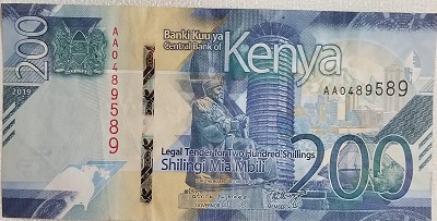 two-hundred shillings bill