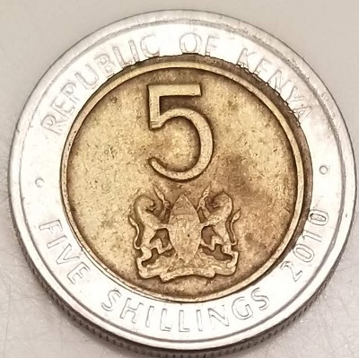 five shillings coin